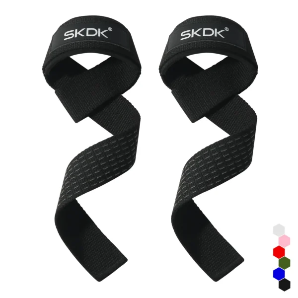 Weightlifting Wrist Straps Adjustable Non-Slip Grip