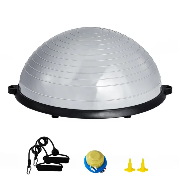Half Balance Trainer Ball with Resistance Bands